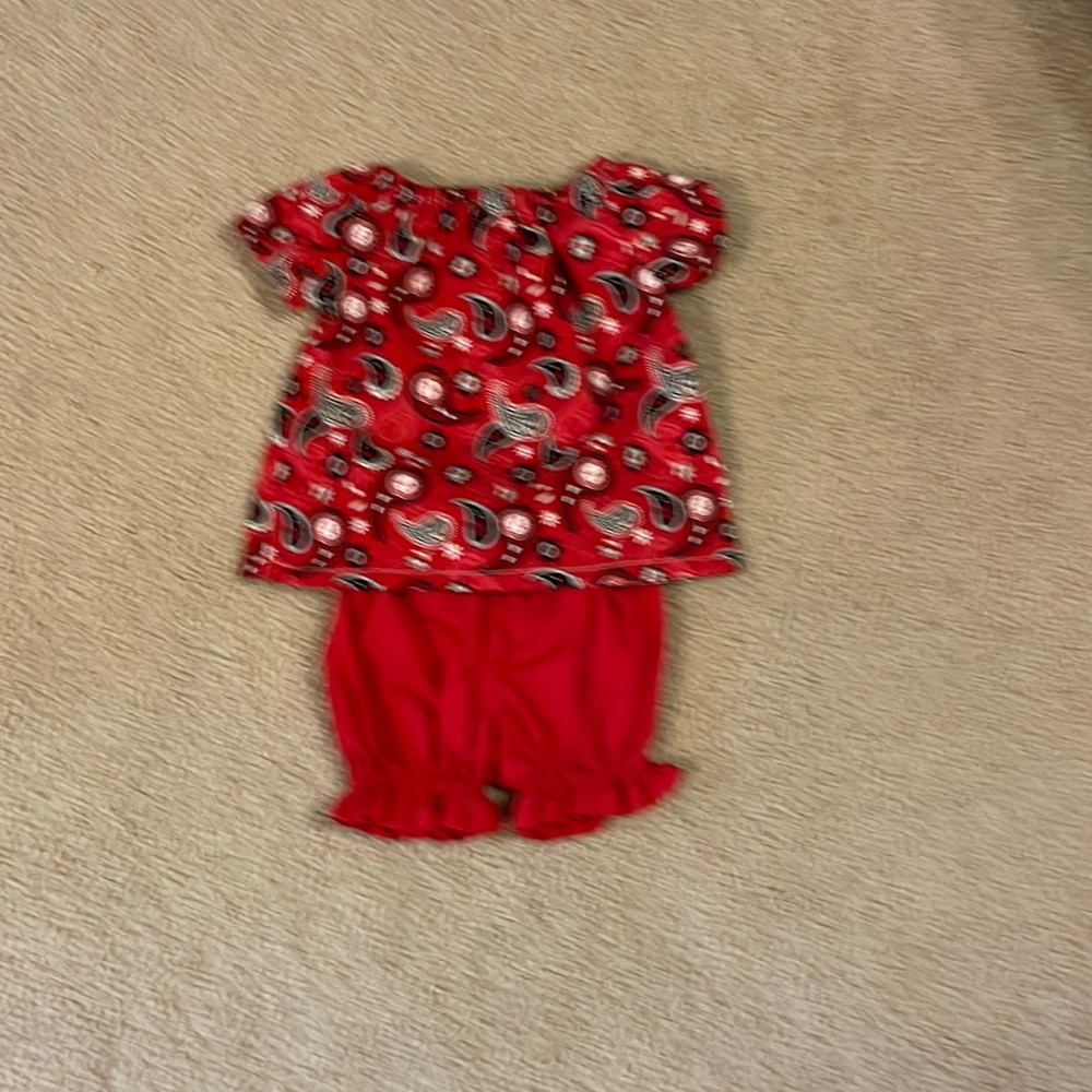 Peasant top with bloomers